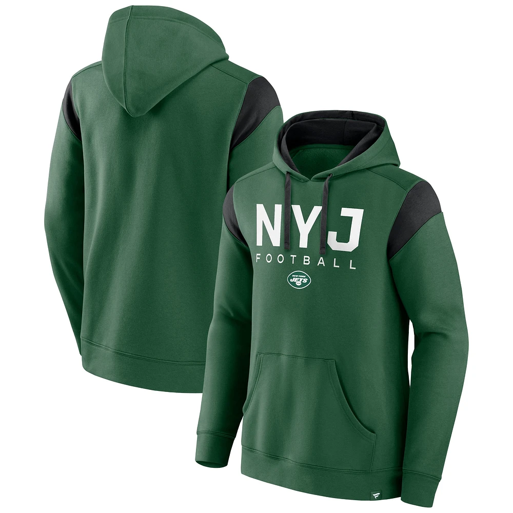 Sweat à capuche vert Fanatics pour hommes des Jets de New York Call The Shot