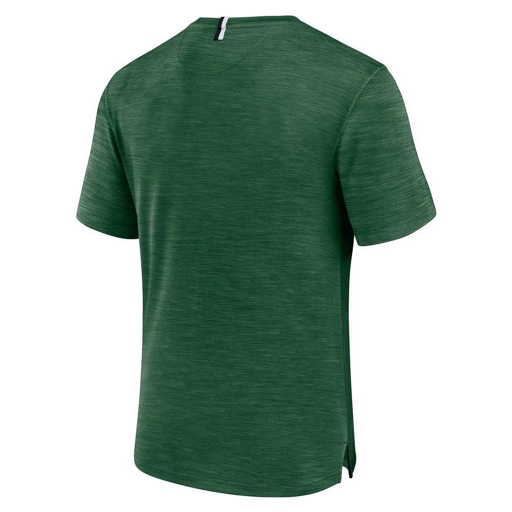 T-shirt fanatiques vert New York Jets Defender Evo pour hommes