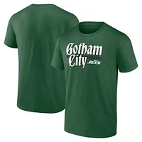 T-shirt vert Fanatics pour hommes des Jets de New York Hometown Offensive Drive