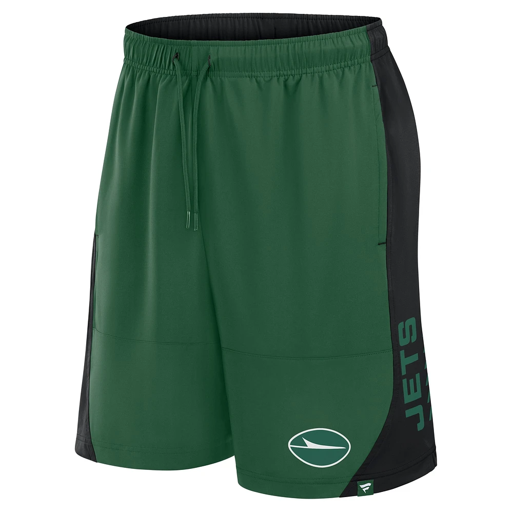 Men's Fanatics Green New York Jets No Defense Shorts