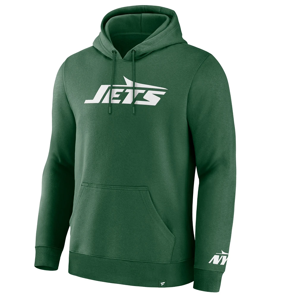 Sweat à capuche vert fanatiques pour homme des New York Jets Pylon Cam Legacy