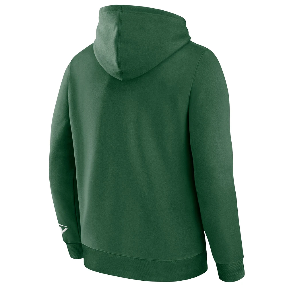 Sweat à capuche vert fanatiques pour homme des New York Jets Pylon Cam Legacy