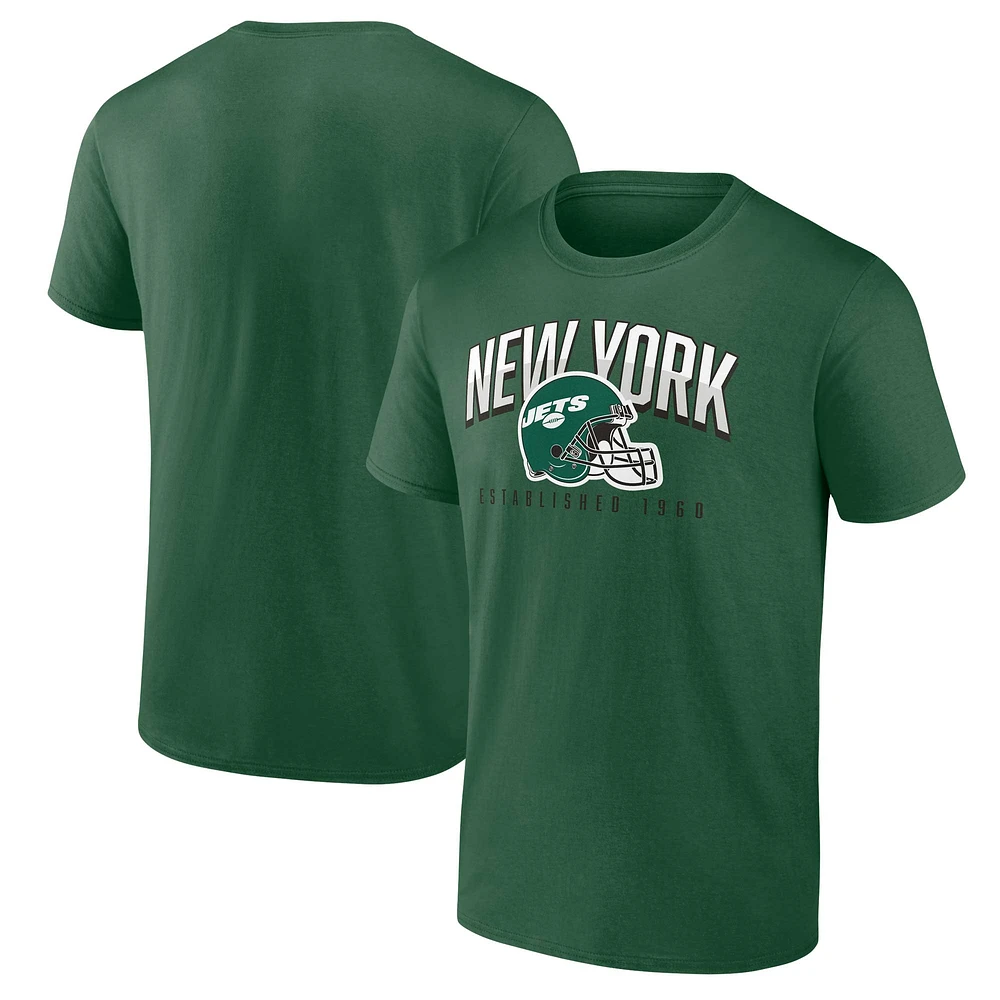 T-shirt fanatiques vert New York Jets pour hommes