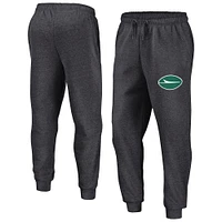 Men's Fanatics  Heather Charcoal New York Jets Boost Fleece Joggers