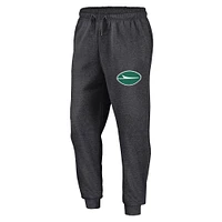 Pantalon de jogging en polaire Fanatics Heather Charcoal New York Jets Boost pour homme