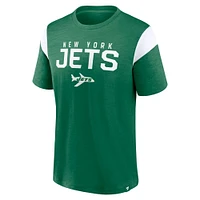 Men's Fanatics Kelly Green New York Jets Home Stretch Team T-Shirt