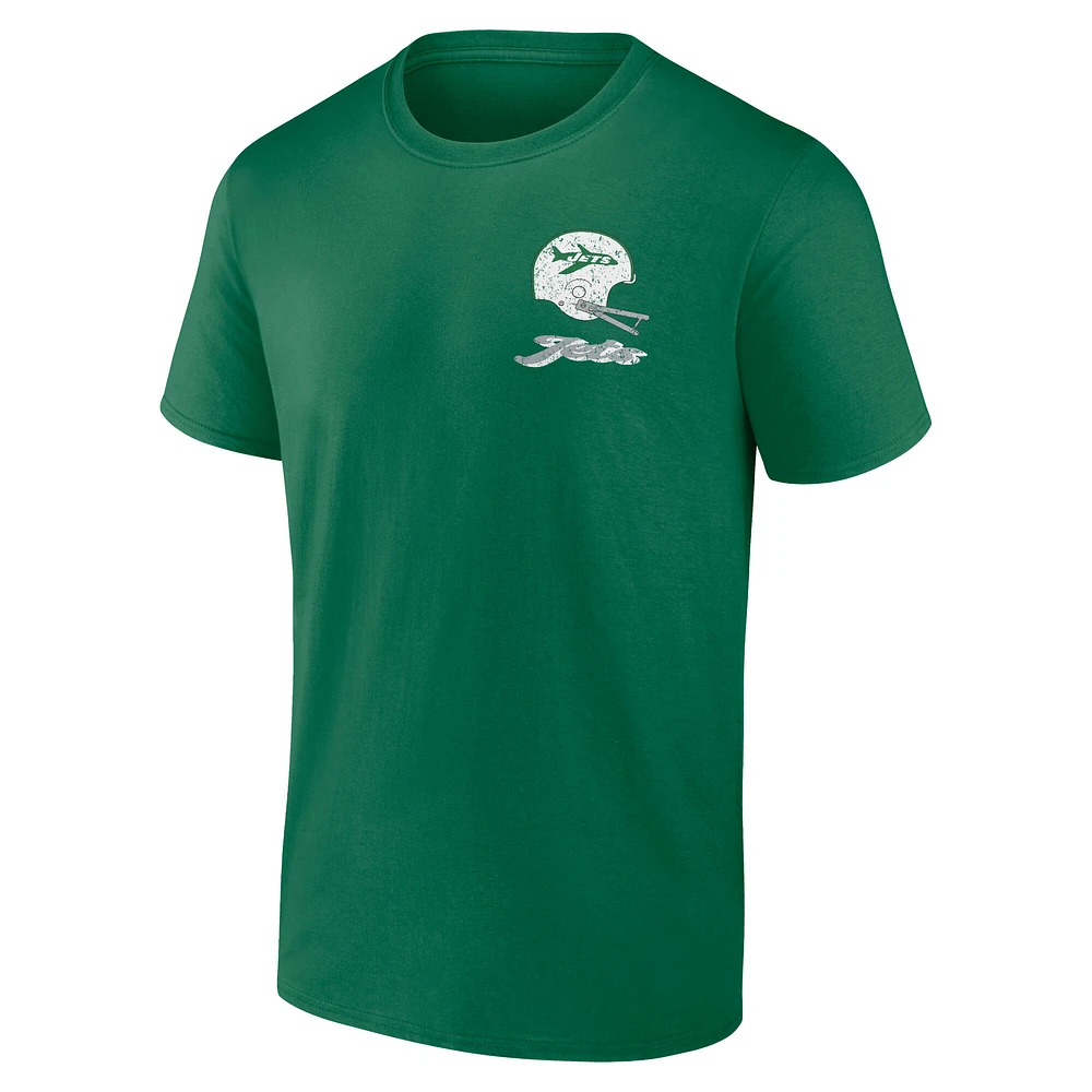 Men's Fanatics Kelly Green New York Jets Never Over T-Shirt