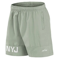 Men's Fanatics Light Green New York Jets Elements Shorts