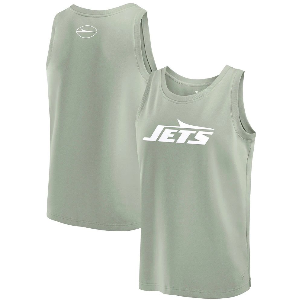 Débardeur Fanatics vert clair New York Jets Elements pour hommes