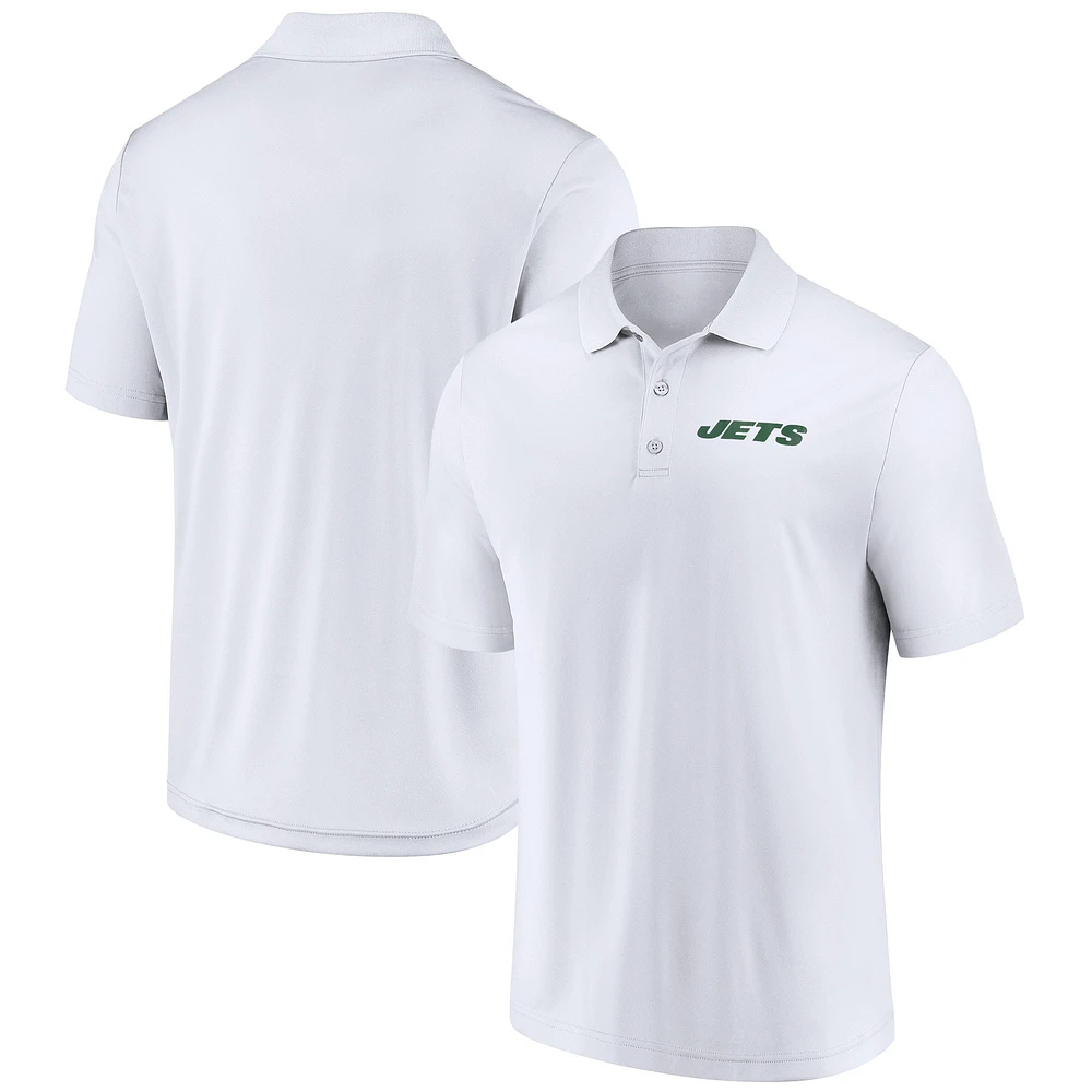 Men's Fanatics New York Jets Lockup Polo