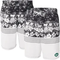 Tommy Bahama Men's Tommy Bahama Black Las Vegas Raiders Naples Layered  Leaves Swim Trunks