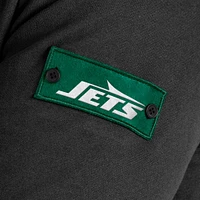 Men's J. Palmer Black New York Jets QB1 Full-Zip Sweatshirt