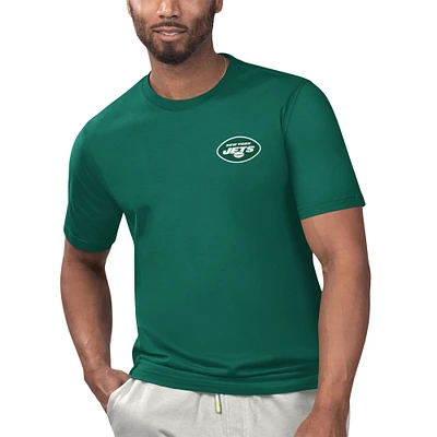 Men's Margaritaville Green New York Jets License to Chill T-Shirt