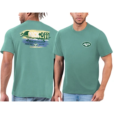 T-shirt Margaritaville Mint New York Jets pour hommes