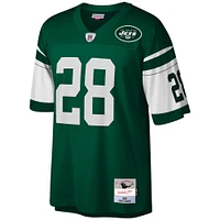 Maillot réplique Mitchell & Ness Curtis Martin vert New York Jets Legacy pour hommes