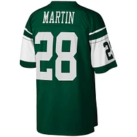 Maillot réplique Mitchell & Ness Curtis Martin vert New York Jets Legacy pour hommes