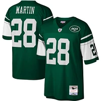 Maillot réplique Mitchell & Ness Curtis Martin vert New York Jets Legacy pour hommes