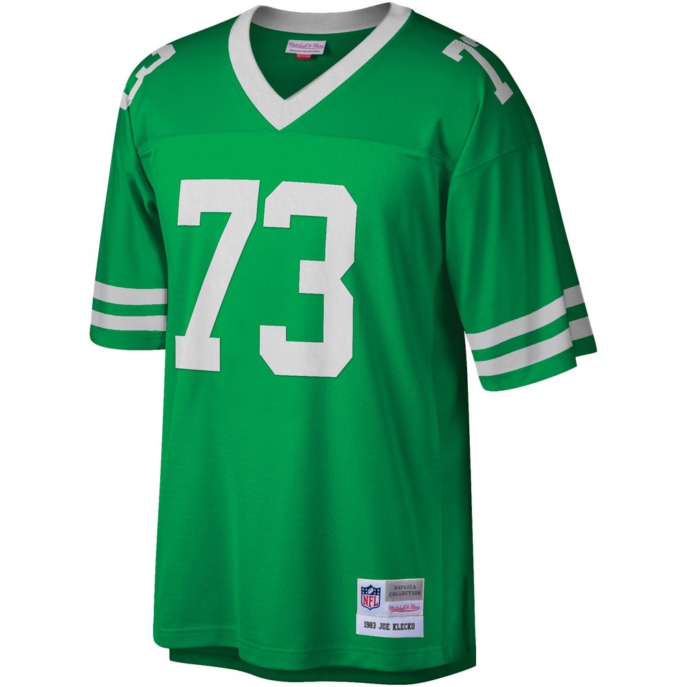 Men's Mitchell & Ness Joe Klecko Kelly Green New York Jets Legacy Replica Jersey