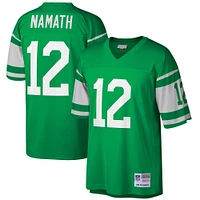 Mitchell & Ness Joe Namath Green New York Jets Big Tall 1968 Réplique de joueur retraité pour homme - Maillot