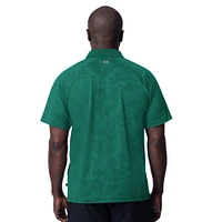 Men's MSX by Michael Strahan Green New York Jets Baseline Raglan Polo