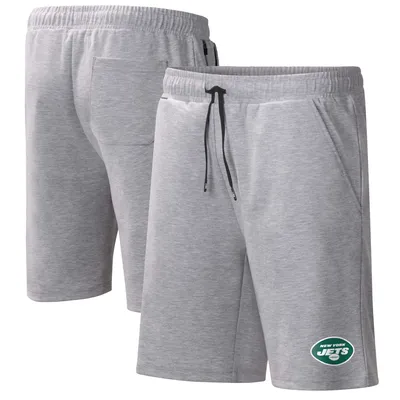 New York Jets MSX by Michael Strahan Trainer Shorts - Heather Gray