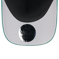 Casquette ajustable New Era 9FORTY A-Frame M-Crown pour homme, noire/verte, des New York Jets, draft NFL 2025