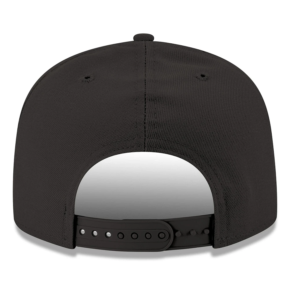 Casquette snapback standard 9FIFTY New York Jets New Era noire pour hommes