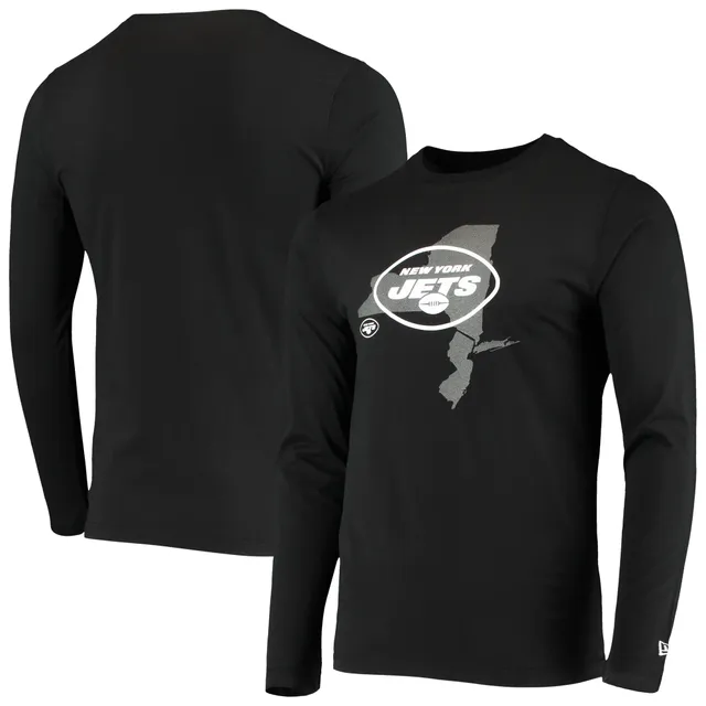 New York Jets New Era Sideline Chrome T-Shirt - Cream