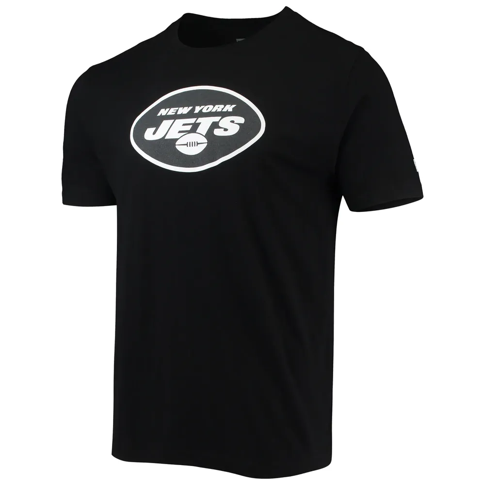 Men's New Era Black York Jets Team Logo T-Shirt