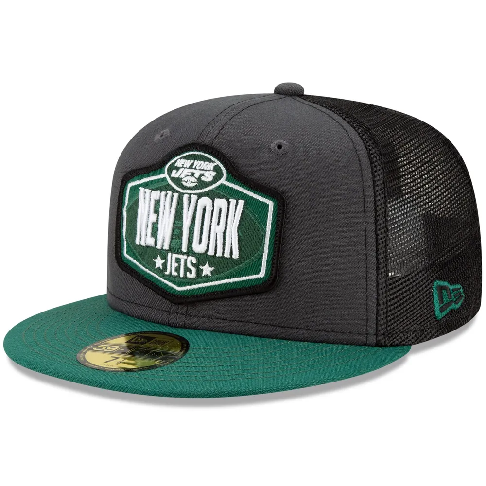 Men's New Era Green New York Jets Elemental 59FIFTY Fitted Hat
