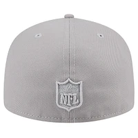 Casquette ajustée 59FIFTY New Era York Jets pour hommes, gris