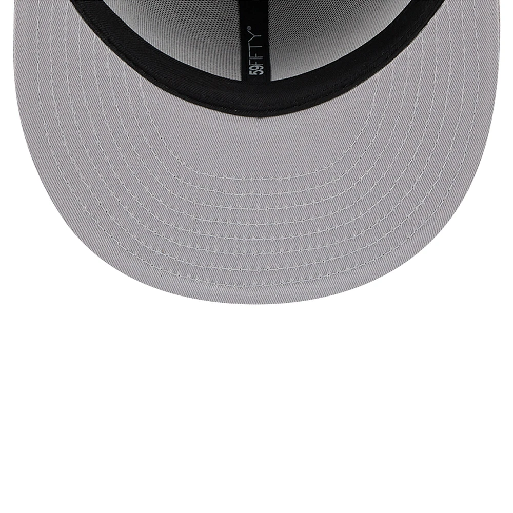 Casquette ajustée 59FIFTY New Era York Jets pour hommes, gris