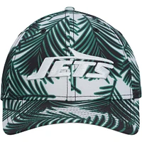 Men's New Era Gray York Jets Palms 39THIRTY Flex Hat