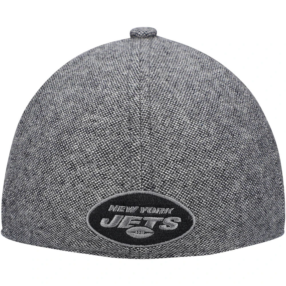 Casquette ajustée Peaky Duckbill New Era grise pour homme des York Jets