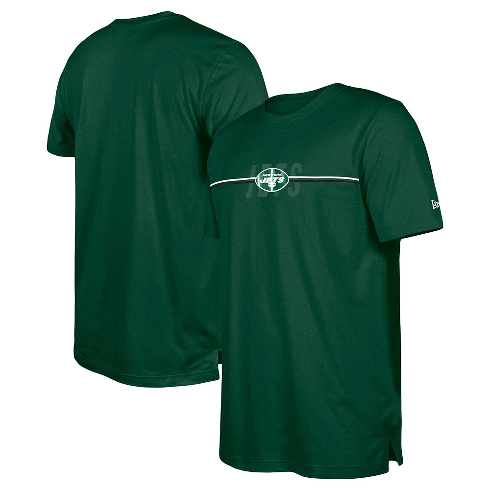 T-shirt New Era York Jets 2023 NFL Training Camp vert pour homme