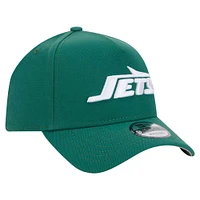 Men's New Era  Green New York Jets A-Frame 9FORTY Adjustable Hat