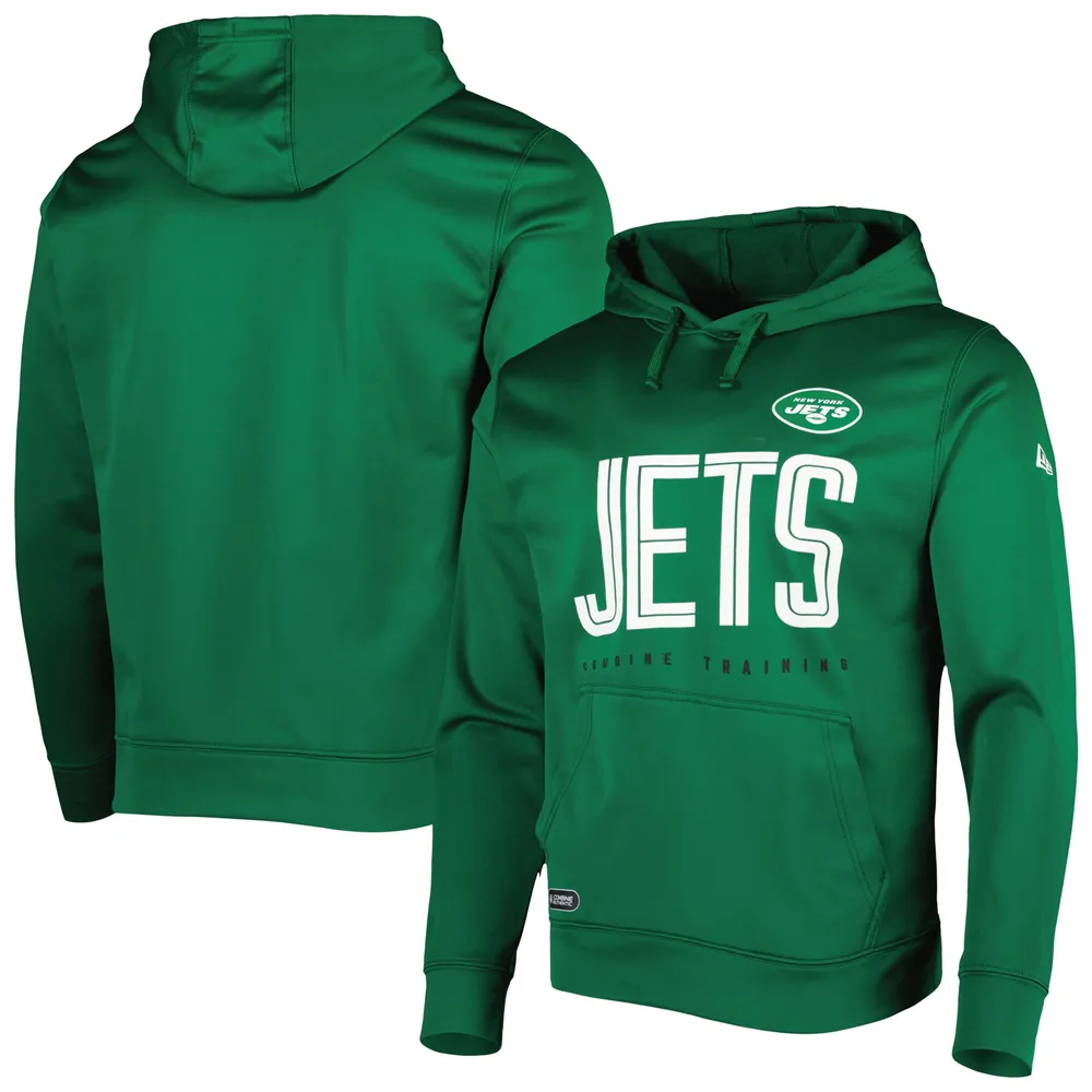 Lids New York Jets Era Combine Authentic Huddle Up Pullover Hoodie - Green