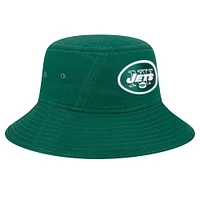 Men's New Era Green York Jets Main Bucket Hat