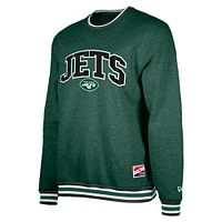 Men's New Era Green York Jets Pullover Sweatshirt