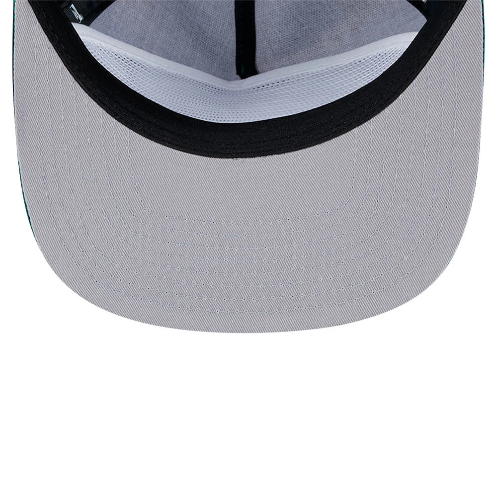 Casquette Snapback de golfeur en corde New Era New York Jets pour hommes, verte