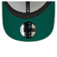 Casquette réglable New Era New York Jets Pop Trucker 9FORTY gris chiné/vert pour hommes