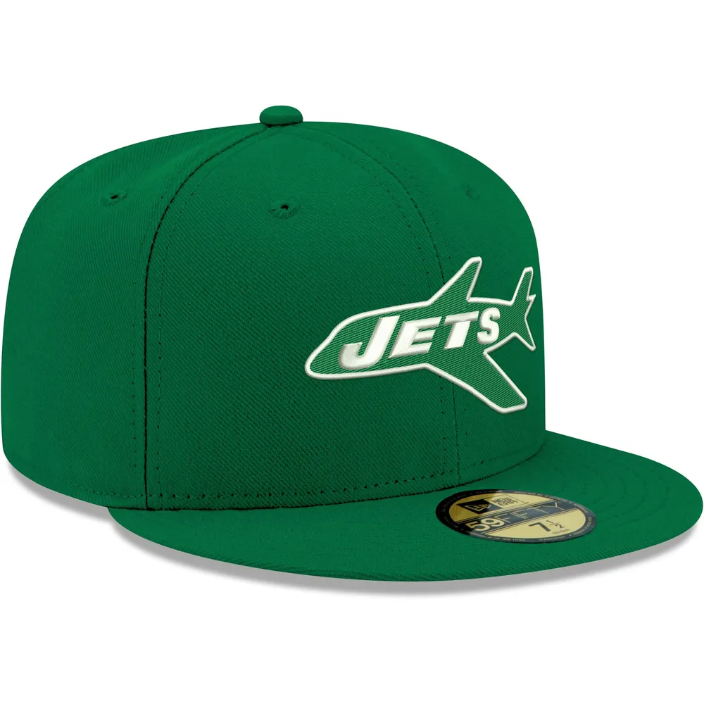 Casquette ajustée New Era Kelly York Jets Omaha Throwback 59FIFTY pour homme