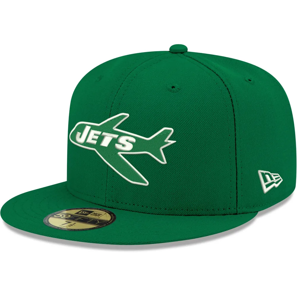 Casquette ajustée New Era Kelly York Jets Omaha Throwback 59FIFTY pour homme