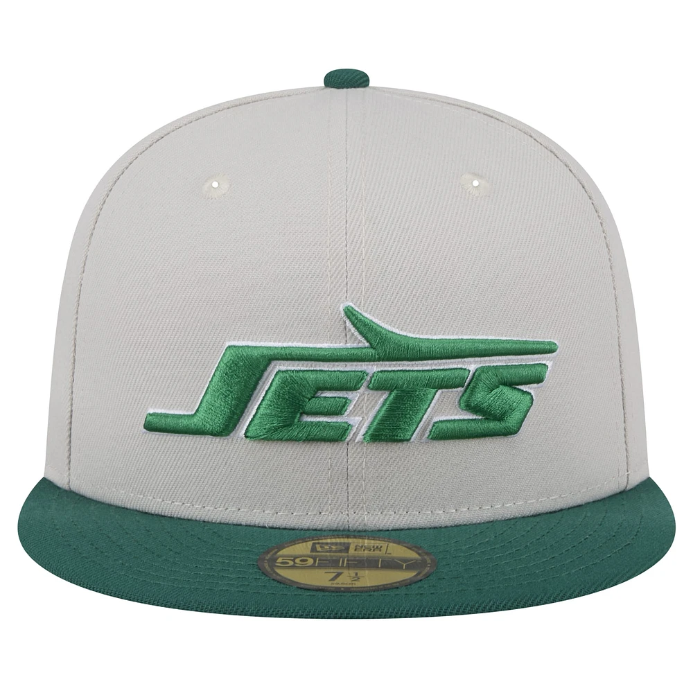 Men's New Era York Jets Stoney 59FIFTY Fitted Hat