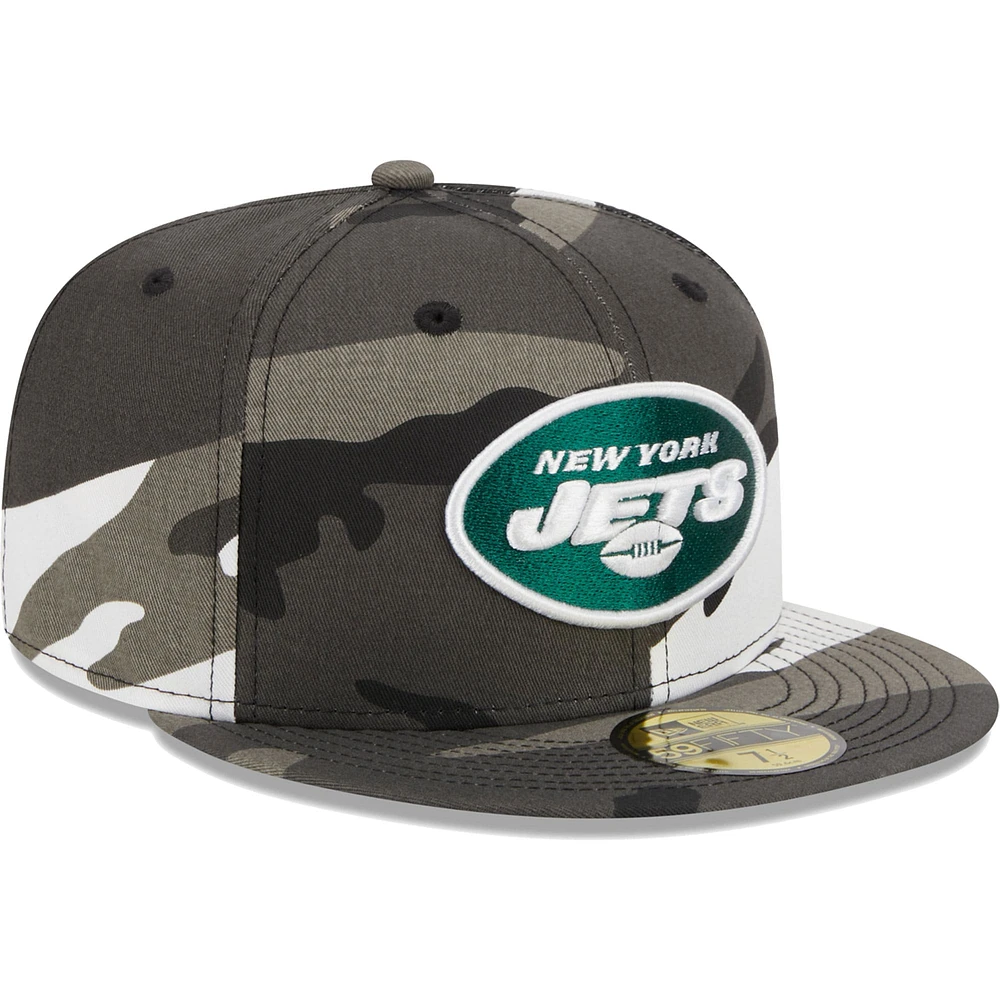 Casquette ajustée 59FIFTY Urban Camo New York Jets pour hommes