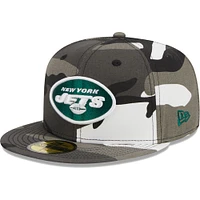 Casquette ajustée 59FIFTY Urban Camo New York Jets pour hommes