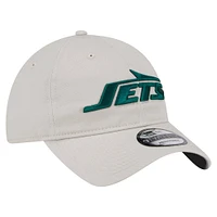 Casquette ajustable New Era Stone New York Jets Playmaker 9TWENTY pour homme