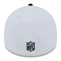 Men's New Era  White/Black York Jets 2023 Sideline 39THIRTY Flex Hat