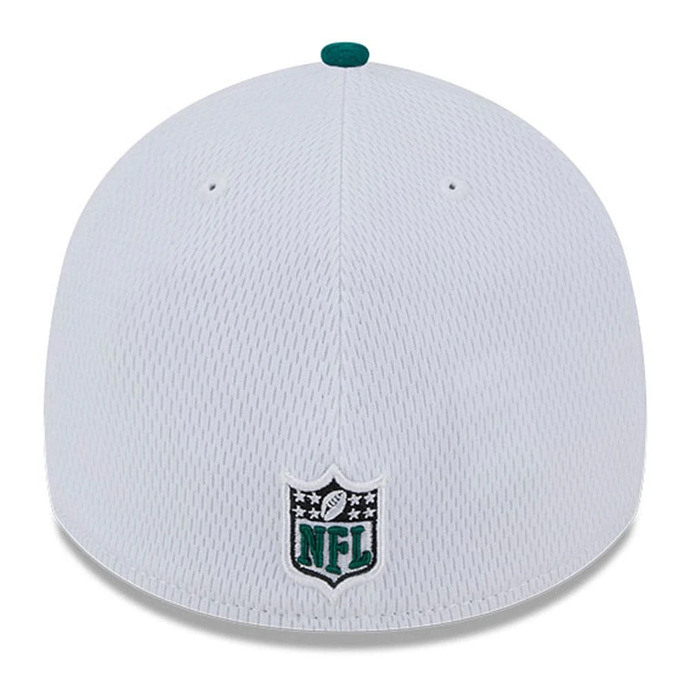Men's New Era White/ York Jets 2023 Sideline 39THIRTY Flex Hat