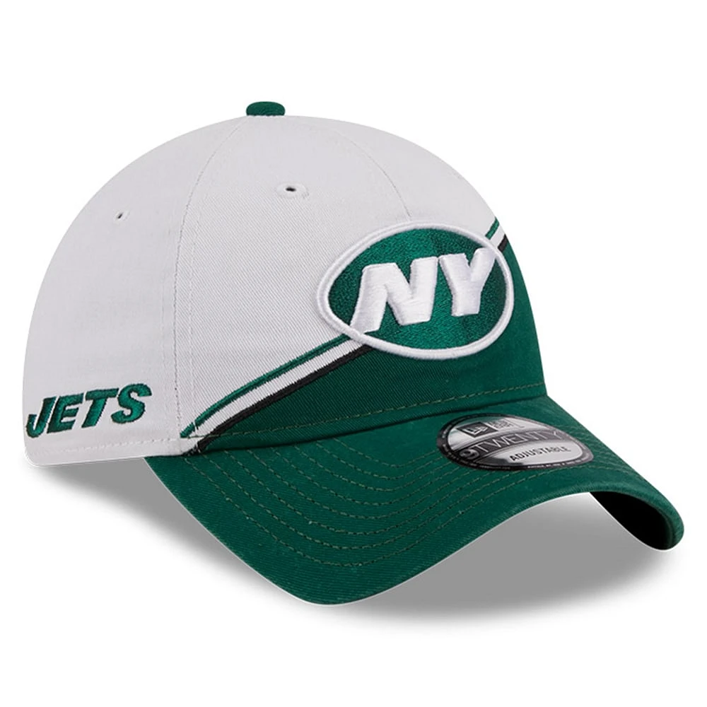 Casquette ajustable Sideline 9TWENTY des New York Jets 2023 New Era pour homme